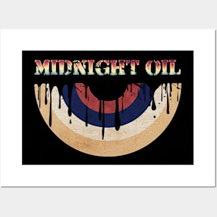 Melted Vinyl - Midnight Oil Posters and Art